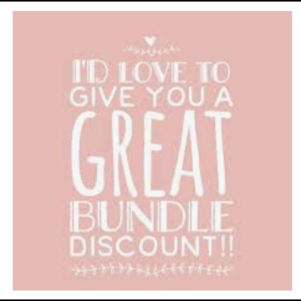 Bundle Pricing offered!